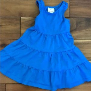 Hanna Anderson blue tiered dress.  Size 18-24month